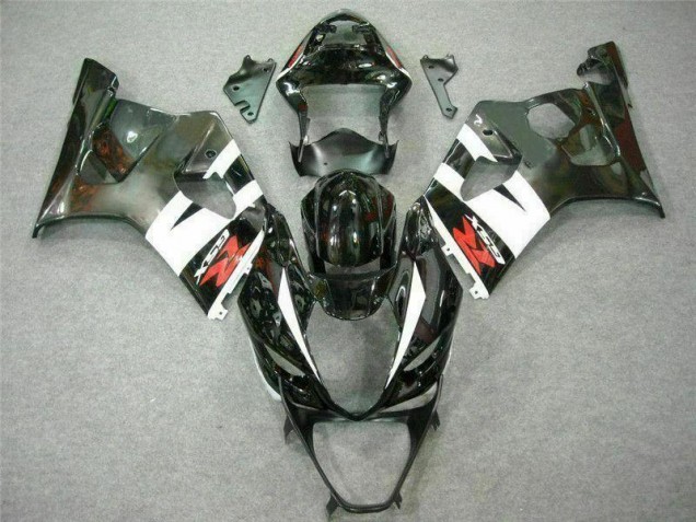 Weiß Schwarz GSXR 1000 K3 03-04 Motorrad Verkleidungen & Plastik Weiß Schwarz GSXR 1000 K3 03-04 Motorrad Verkleidungen & Plastik
