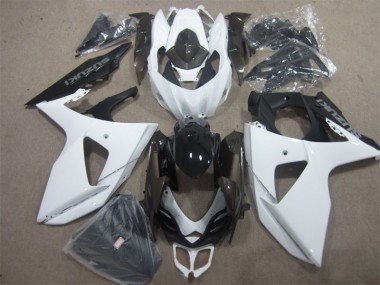 Weiß Schwarz GSXR 1000 K9 09-16 Motorrad Verkleidung