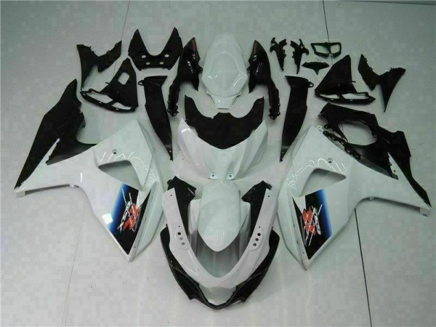 Weiß Schwarz GSXR 1000 K9 09-16 Motorrad Vollverkleidung Weiß Schwarz GSXR 1000 K9 09-16 Motorrad Vollverkleidung
