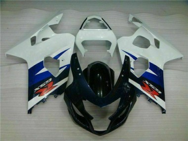 Weiß Schwarz GSXR 600 / 750 K4 04-05 Motorrad Verkleidungen