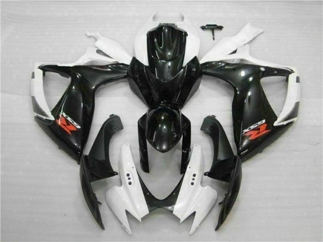 Weiß Schwarz GSXR 600 / 750 K6 06-07 Motorrad Verkleidung Weiß Schwarz GSXR 600 / 750 K6 06-07 Motorrad Verkleidung