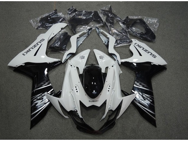 Weiß Schwarz GSXR 750 K11 11-24 Motorrad Verkleidung Weiß Schwarz GSXR 750 K11 11-24 Motorrad Verkleidung