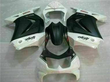 Weiß Schwarz Ninja 3M EX250 08-12 Motorrad Verkleidungen