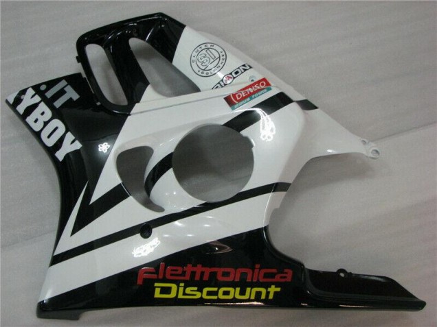 Weiß Schwarz Playboy CBR 600 F3 95-98 Motorrad Verkleidungen Weiß Schwarz Playboy CBR 600 F3 95-98 Motorrad Verkleidungen