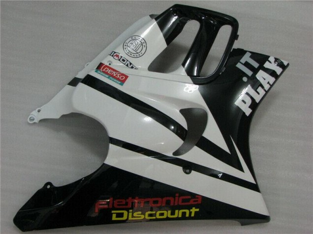 Weiß Schwarz Playboy CBR 600 F3 95-98 Motorrad Verkleidungen Weiß Schwarz Playboy CBR 600 F3 95-98 Motorrad Verkleidungen