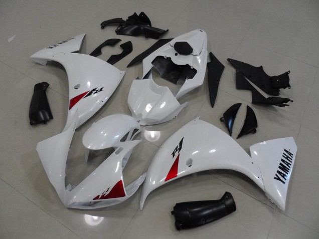 Weiß Schwarz R1 12-14 Motorrad Verkleidungen Weiß Schwarz R1 12-14 Motorrad Verkleidungen