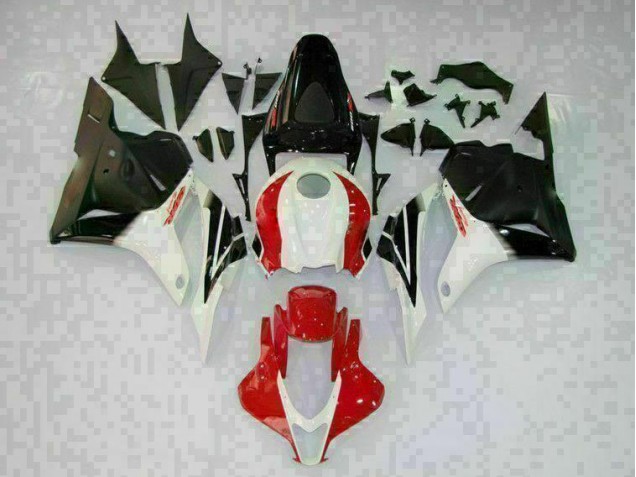Weiß Schwarz Rot CBR 600 RR 09-12 Motorrad Verkleidungen Weiß Schwarz Rot CBR 600 RR 09-12 Motorrad Verkleidungen