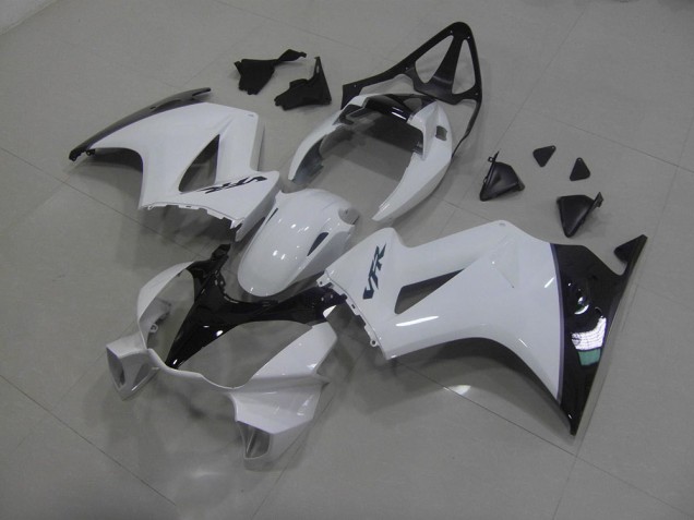 Weiß Schwarz VFR 800 02-13 Motorrad Verkleidungen Weiß Schwarz VFR 800 02-13 Motorrad Verkleidungen