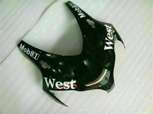 Weiß Schwarz West CBR 1000 RR 08-11 Motorrad Verkleidungen Weiß Schwarz West CBR 1000 RR 08-11 Motorrad Verkleidungen