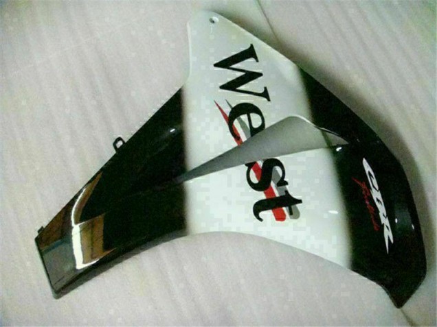 Weiß Schwarz West CBR 1000 RR 08-11 Motorrad Verkleidungen Weiß Schwarz West CBR 1000 RR 08-11 Motorrad Verkleidungen