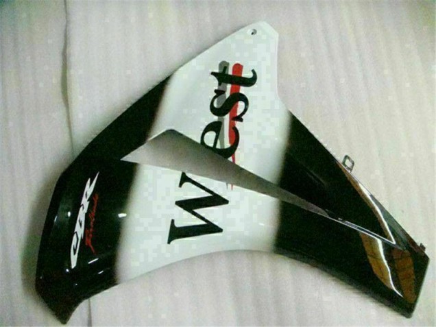 Weiß Schwarz West CBR 1000 RR 08-11 Motorrad Verkleidungen Weiß Schwarz West CBR 1000 RR 08-11 Motorrad Verkleidungen