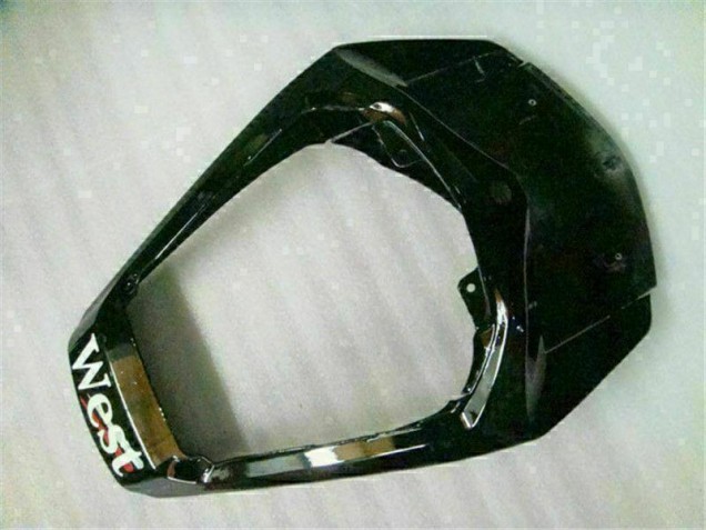 Weiß Schwarz West CBR 1000 RR 08-11 Motorrad Verkleidungen Weiß Schwarz West CBR 1000 RR 08-11 Motorrad Verkleidungen