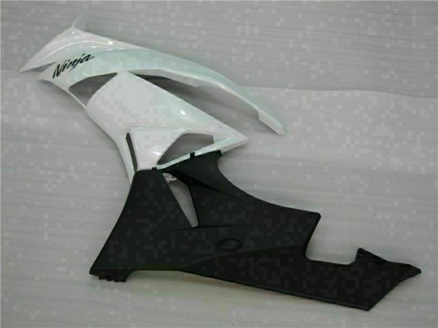 Weiß Schwarz ZX6R 09-12 Motorrad Verkleidung Weiß Schwarz ZX6R 09-12 Motorrad Verkleidung