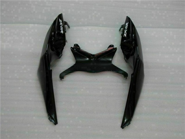 Weiß Schwarz ZX6R 09-12 Motorrad Verkleidung Weiß Schwarz ZX6R 09-12 Motorrad Verkleidung