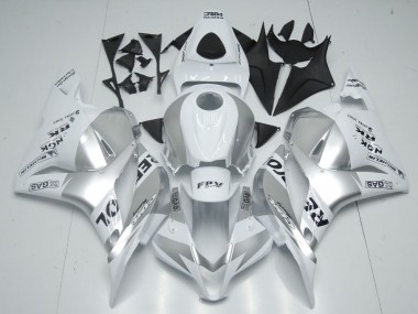 Weiß Silber Repsol CBR 600 RR 09-12 Motorrad Verkleidungen