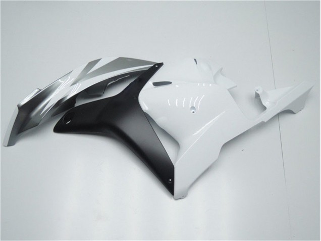 Weiß Silber Schwarz CBR 600 RR 09-12 Motorrad Verkleidungen