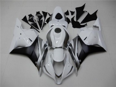 Weiß Silber Schwarz CBR 600 RR 09-12 Motorrad Verkleidungen