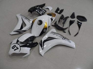 Weiß Und Schwarz 87 CBR 1000 RR 08-11 Motorrad Verkleidungen
