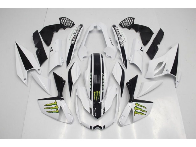 Weiß Z1000 07-09 Motorrad Verkleidung Weiß Z1000 07-09 Motorrad Verkleidung