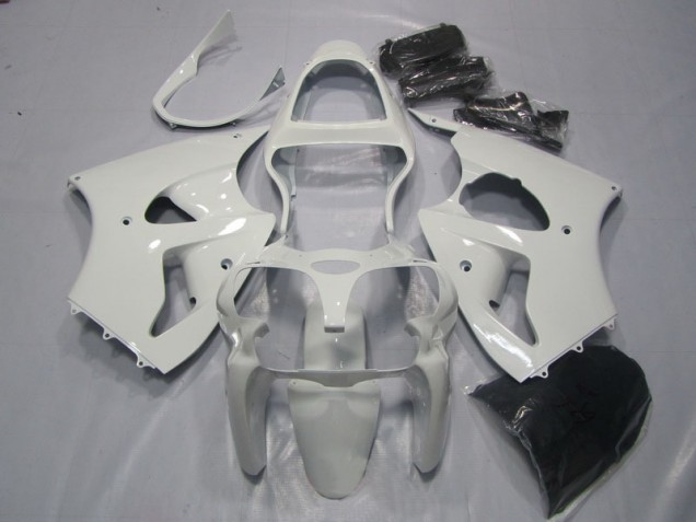 Weiß ZX6R 00-02 Motorrad Verkleidung Weiß ZX6R 00-02 Motorrad Verkleidung
