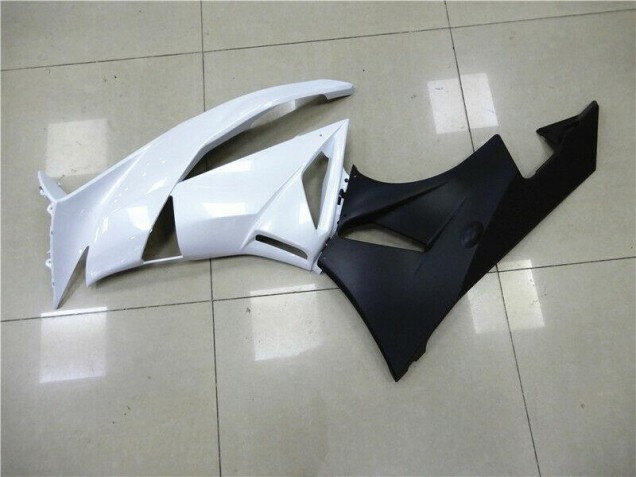 Weiß ZX6R 09-12 Motorrad Verkleidungen Weiß ZX6R 09-12 Motorrad Verkleidungen